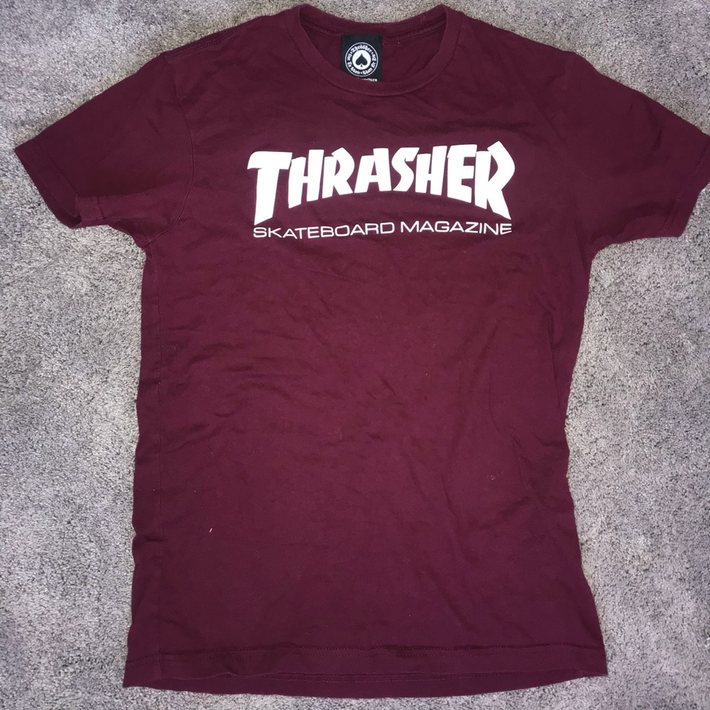 Maroon Thrasher T-Shirt